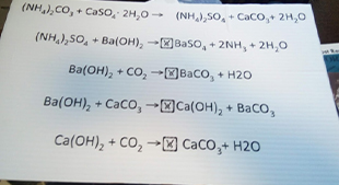 Chemical equations